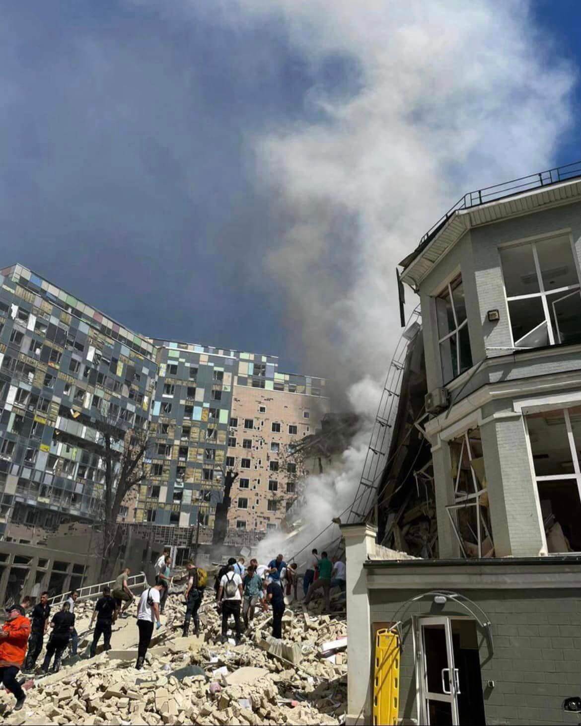 Russian Rocket Attacks on Kyiv: Tragic Casualties and Damage