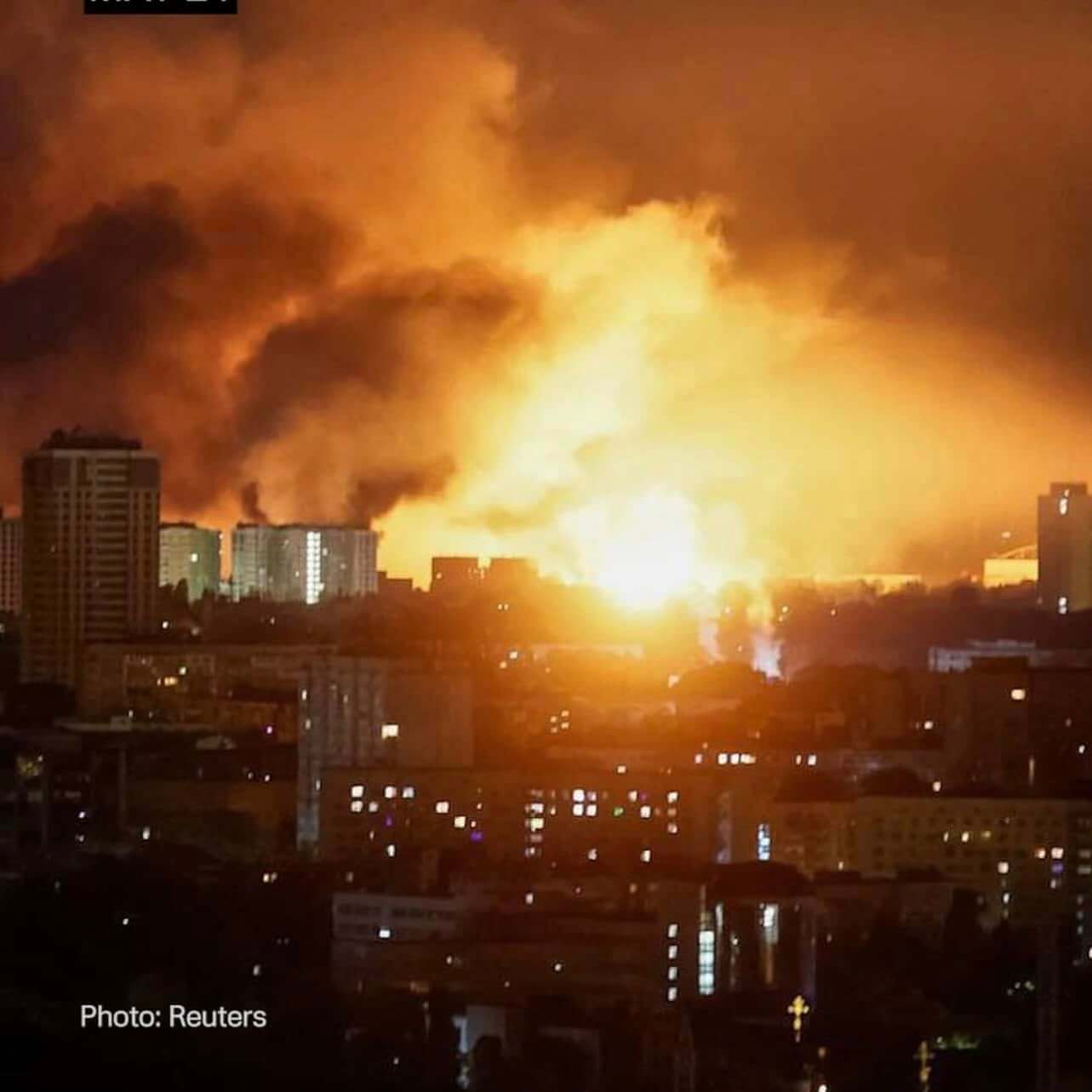 Kyiv Endures Relentless Night of Air Attacks
